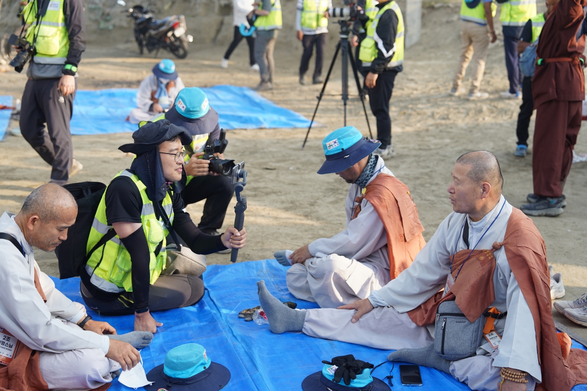 [인도순례] 대우스님 (2)